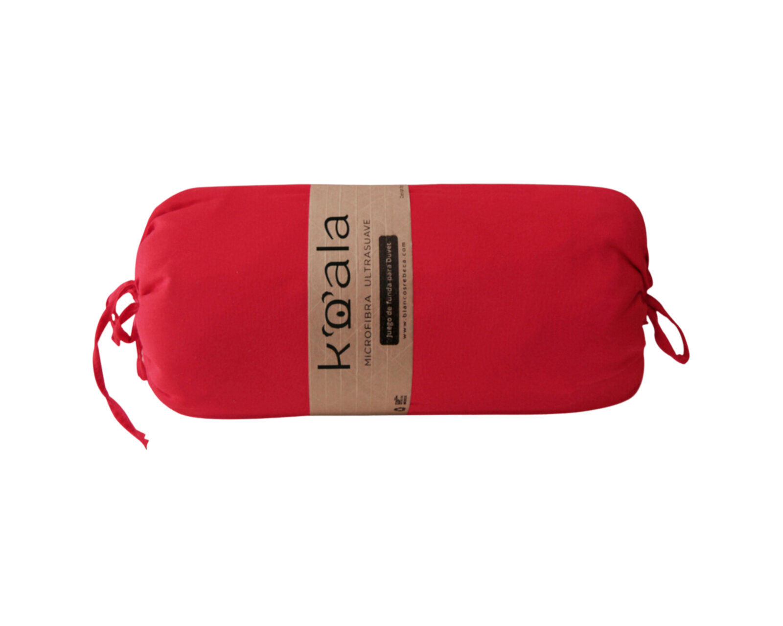 Foto 5 pulgar | Juego de Fundas de Duvet Koala Rebeca Rojo Kng Size