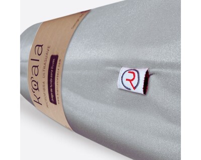 Foto 5 | Juego de Fundas de Duvet Koala Rebeca Gris Perla King Size