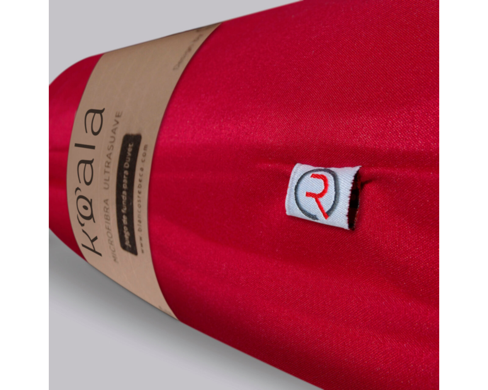 Foto 6 pulgar | Juego de Fundas de Duvet Individual Rebeca Koala color Rojo