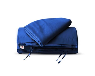 Foto 1 | Juego de Fundas de Duvet Koala Rebeca Azul Marino King Size