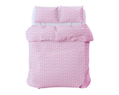 Foto 4 | Juego De Fundas De Duvet Koala Rebeca Gota Rosa Individual Set de 2 piezas