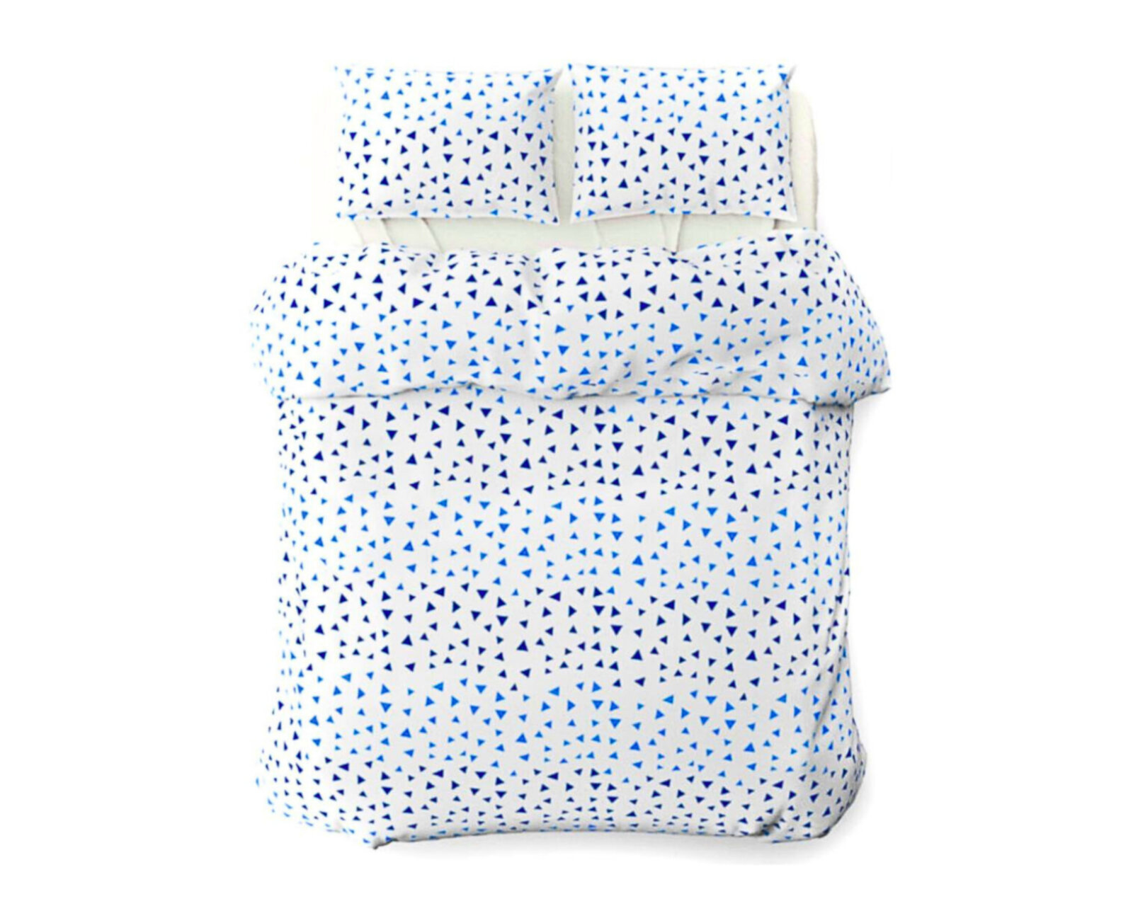 Foto 5 pulgar | Juego De Fundas De Duvet Koala Rebeca Pirámide Azul King Size Set de 3 piezas