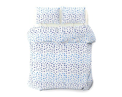Foto 4 | Juego De Fundas De Duvet Koala Rebeca Pirámide Azul King Size Set de 3 piezas