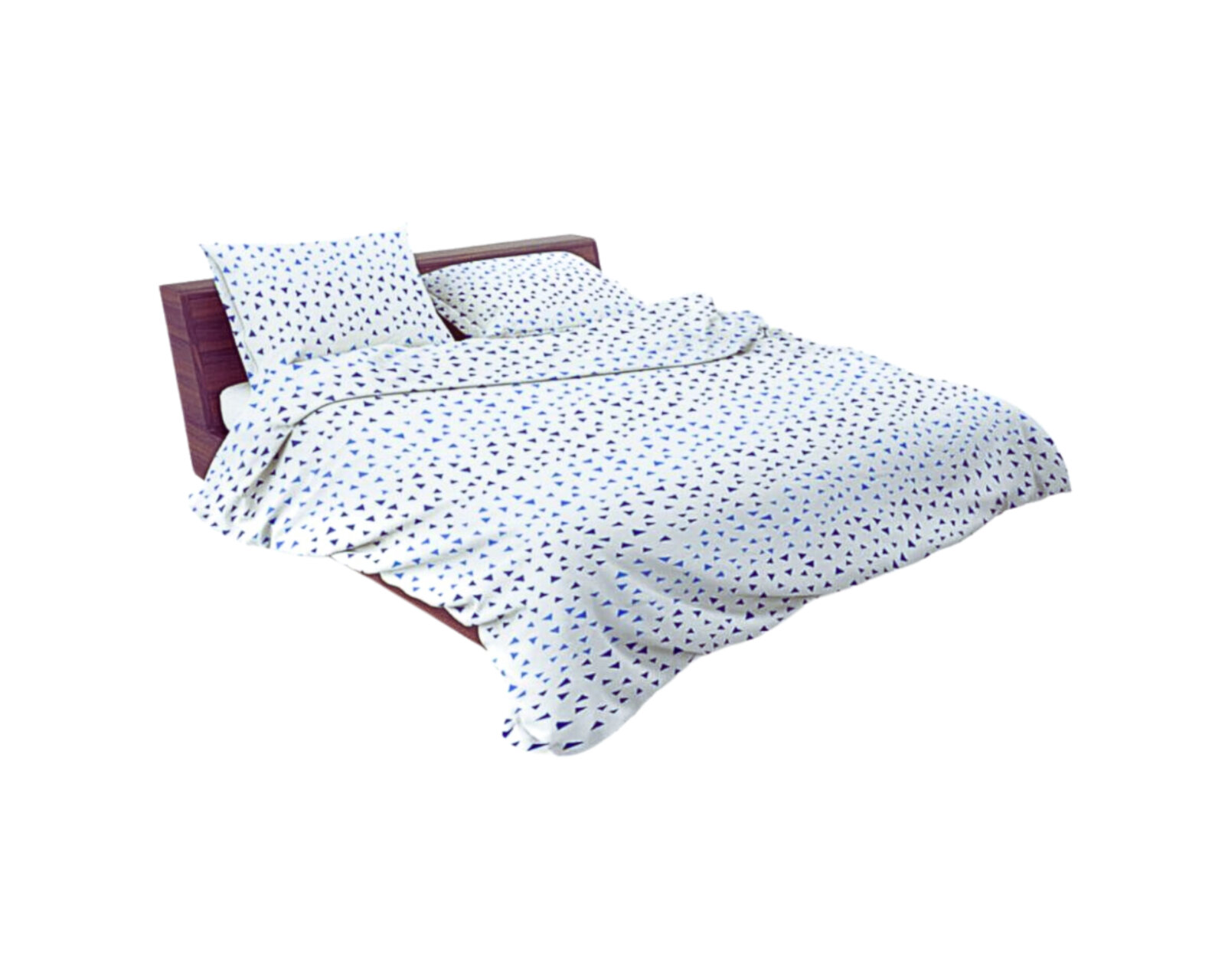 Foto 6 pulgar | Juego De Fundas De Duvet Koala Rebeca Pirámide Azul King Size Set de 3 piezas