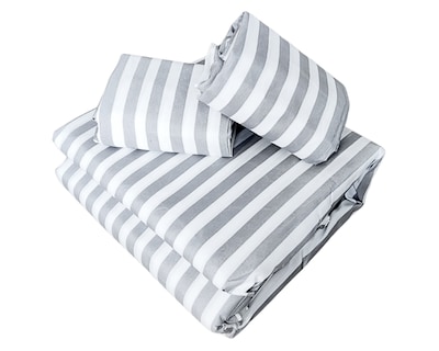 Foto 2 | Juego De Fundas De Duvet Koala Rebeca Raya Gris King Size Set de 3 piezas