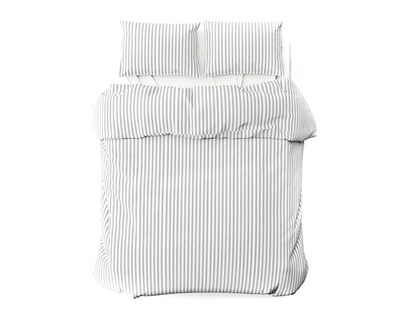 Foto 4 | Juego De Fundas De Duvet Koala Rebeca Raya Gris King Size Set de 3 piezas