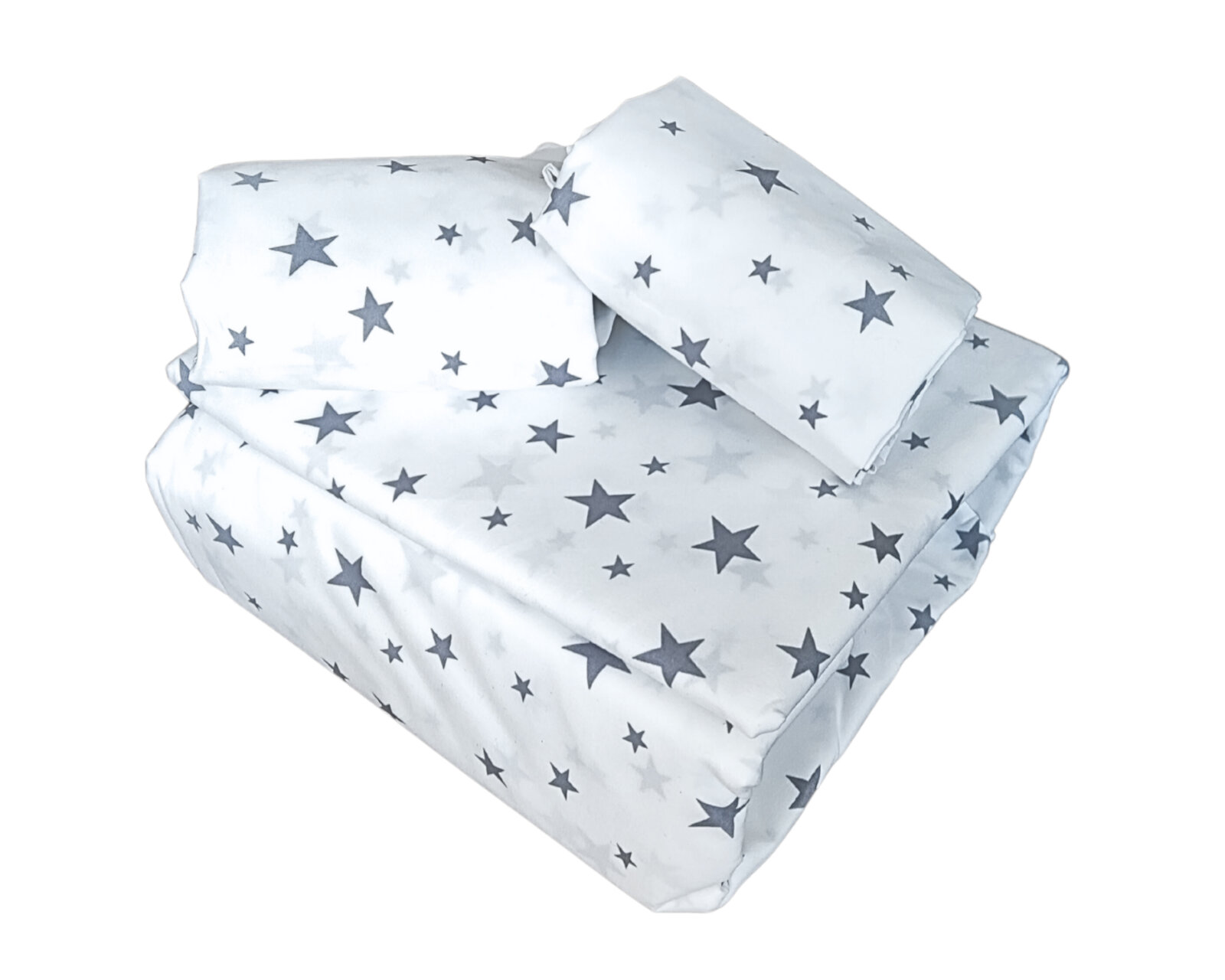 Foto 2 | Juego De Fundas De Duvet Koala Rebeca Estrella Gris Matrimonial/queen Set de 3 piezas