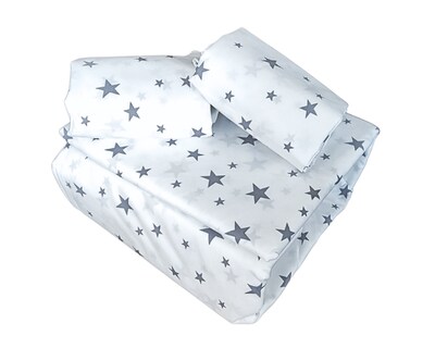 Foto 2 | Juego De Fundas De Duvet Koala Rebeca Estrella Gris Matrimonial/queen Set de 3 piezas