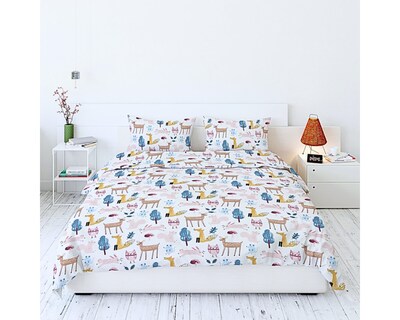 Foto 1 | Juego De Fundas De Duvet Koala Rebeca Fauna King Size Set de 3 piezas