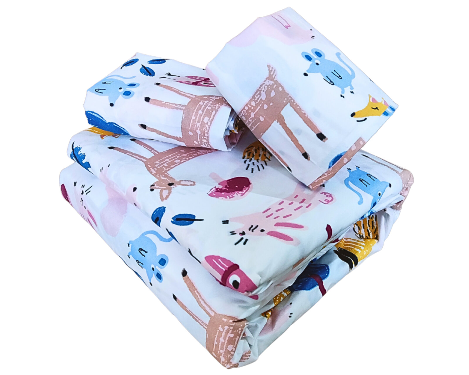 Foto 3 pulgar | Juego De Fundas De Duvet Koala Rebeca Fauna King Size Set de 3 piezas