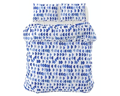 Foto 4 | Juego De Fundas De Duvet Koala Rebeca Media Luna Azul Matrimonial/queen Set de 3 piezas