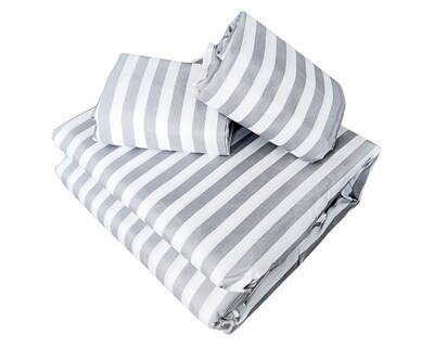 Foto 2 | Juego De Fundas De Duvet Koala Rebeca Raya Gris Matrimonial/queen Set de 3 piezas