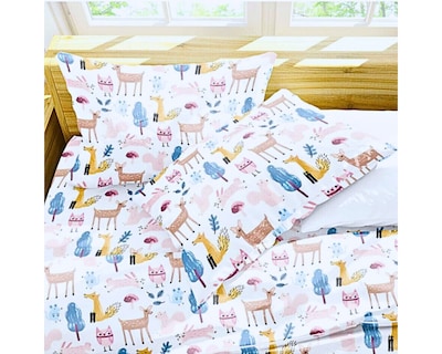Foto 3 | Juego De Fundas De Duvet Koala Rebeca Fauna Matrimonial/queen Set de 3 piezas