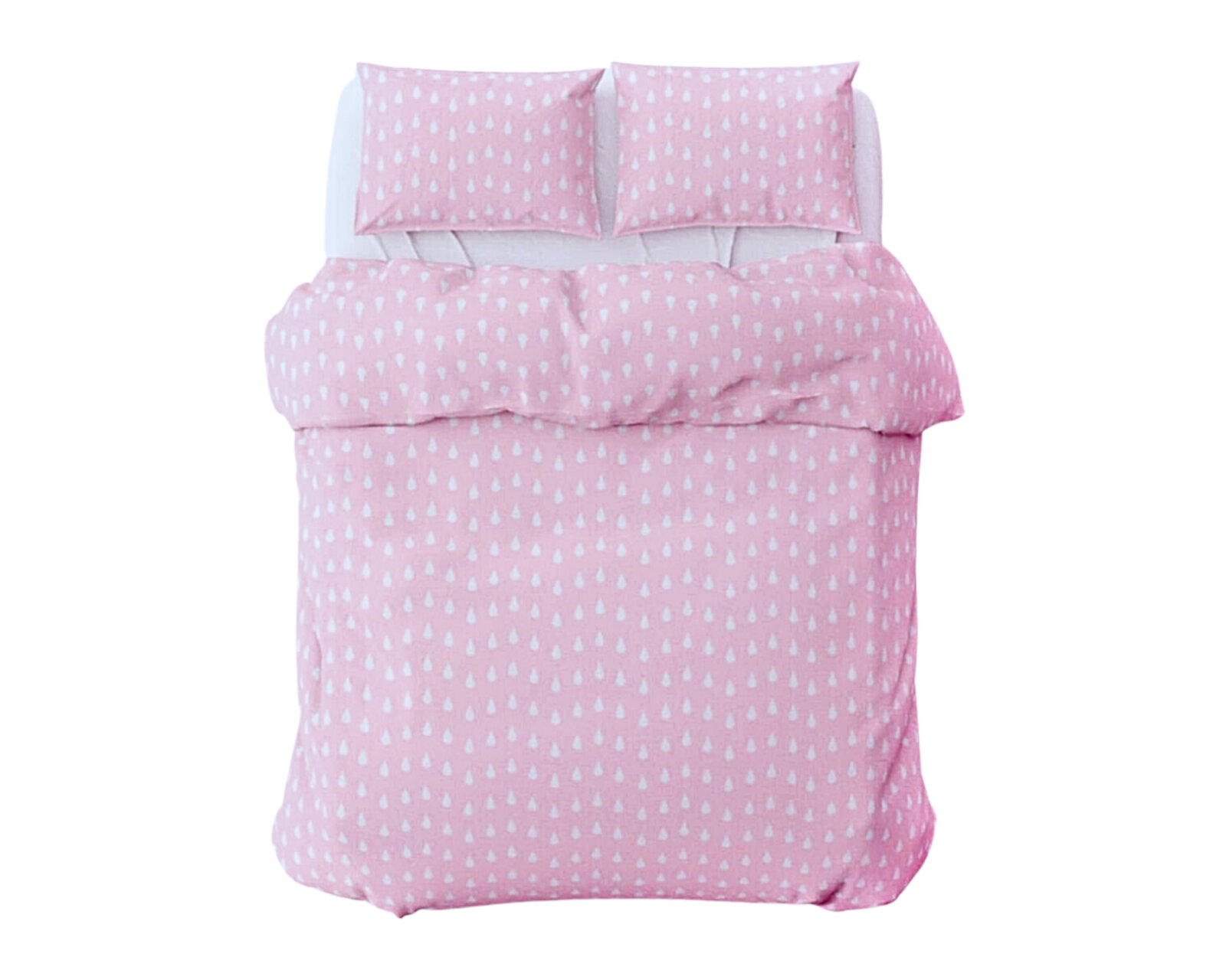 Foto 5 pulgar | Juego De Fundas De Duvet Koala Rebeca Gota Rosa Matrimonial/queen Set de 3 piezas
