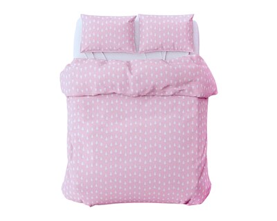 Foto 4 | Juego De Fundas De Duvet Koala Rebeca Gota Rosa Matrimonial/queen Set de 3 piezas