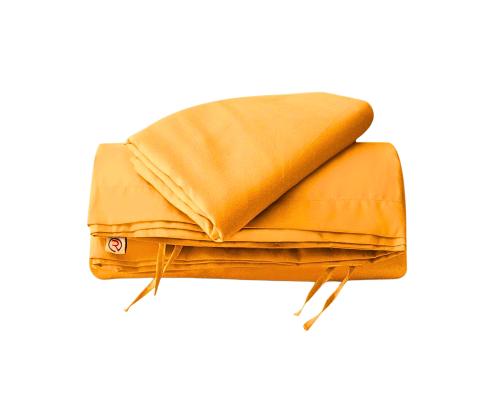 Juego De Fundas De Duvet Koala - Rebeca - Amarillo Mango - Mat / Qs