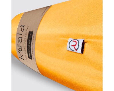 Foto 5 | Juego De Fundas De Duvet Koala - Rebeca - Amarillo Mango - Mat / Qs