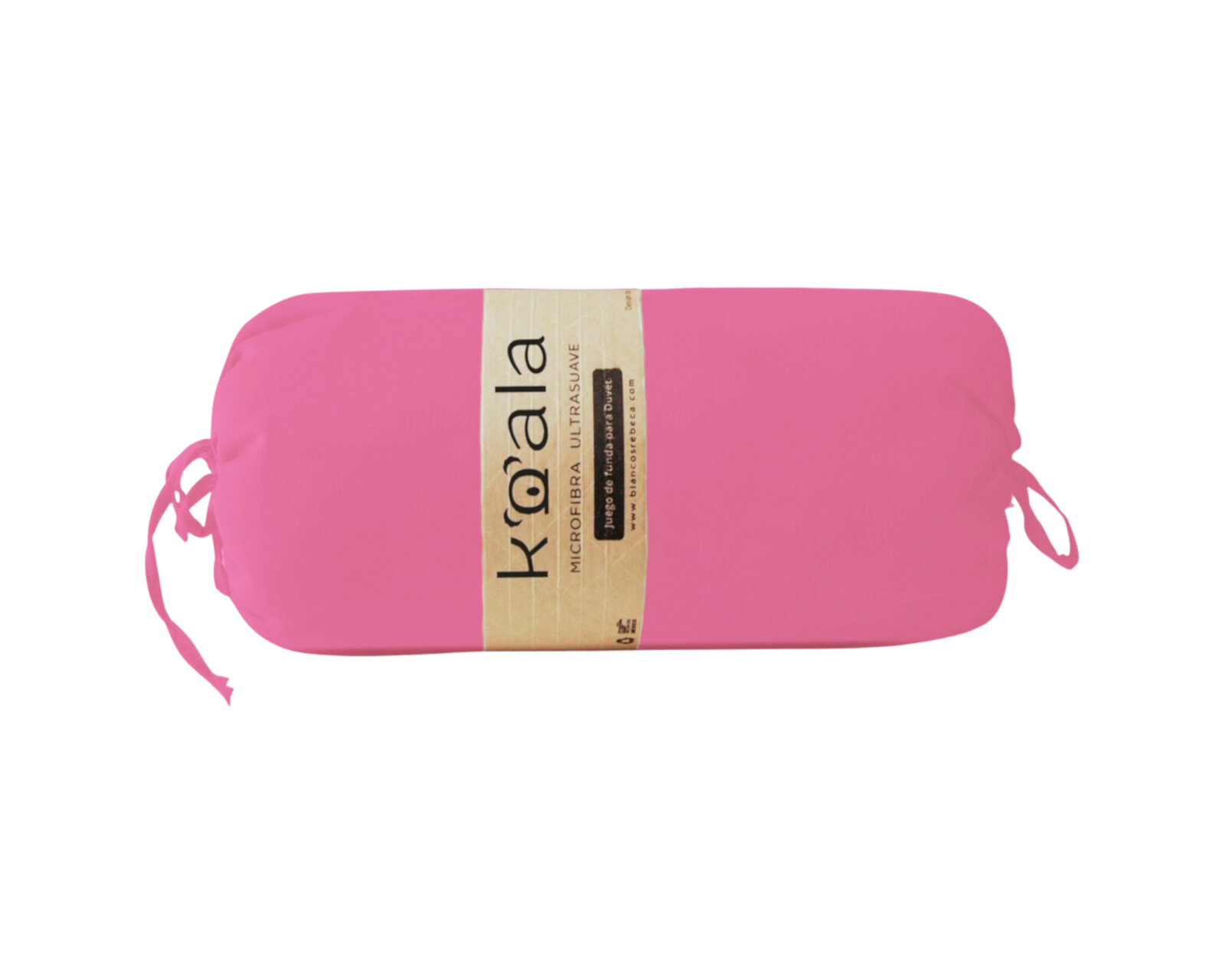 Foto 5 pulgar | Juego De Fundas De Duvet Koala - Rebeca - Rosa Coral - King Size