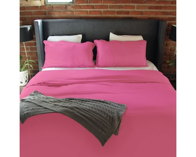 Foto 3 | Juego De Fundas De Duvet Koala - Rebeca - Rosa Coral - Mat / Qs