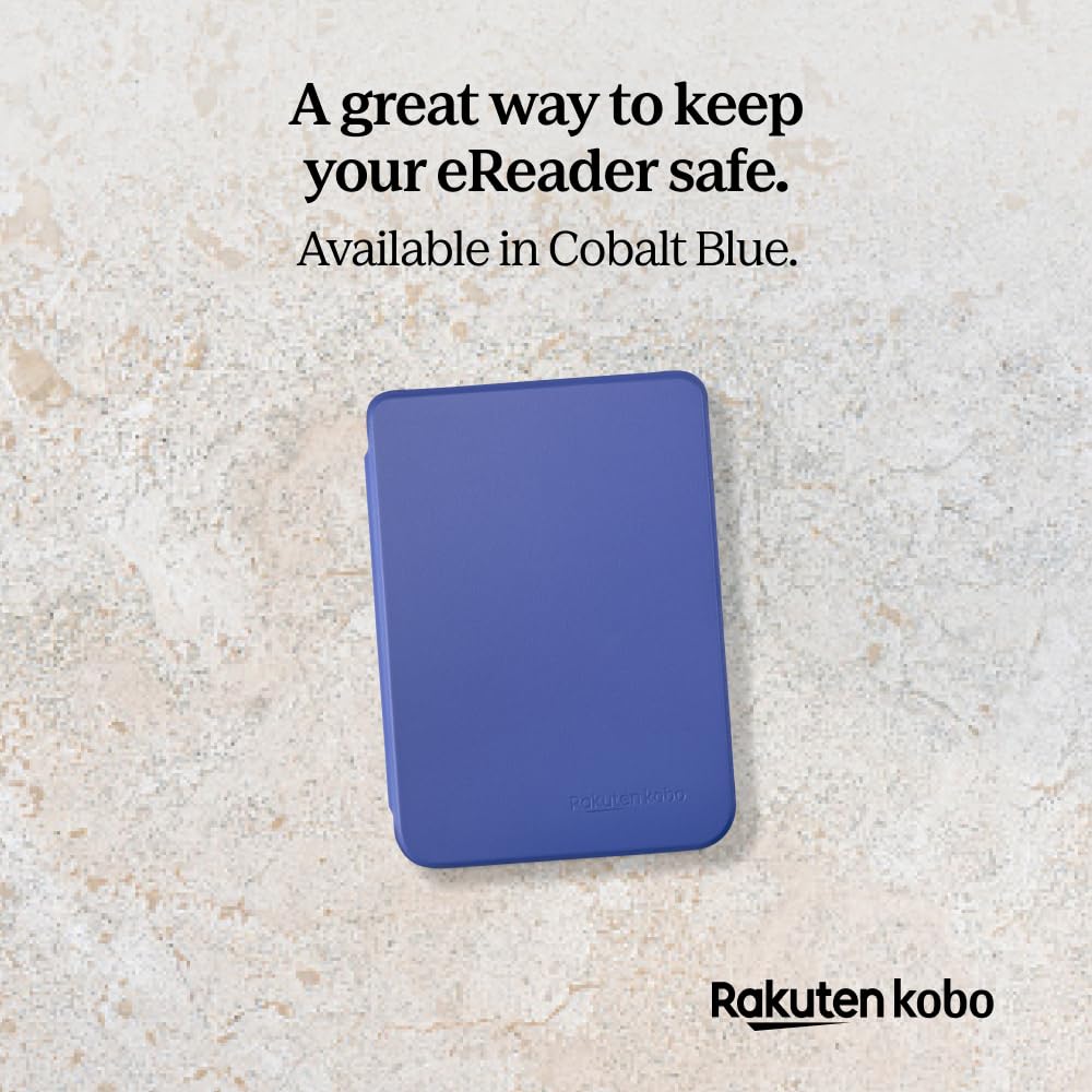 Foto 5 pulgar | Funda Kobo Clara Colour/bw Sleepcover Azul Cobalto Basic Vegan - Venta Internacional.