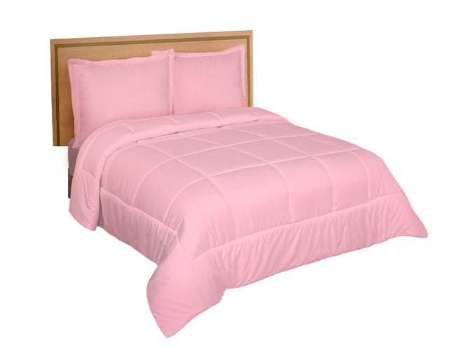 Edredón Duvet Elefantito Hogar color Rosa King Size Acolchonado $909