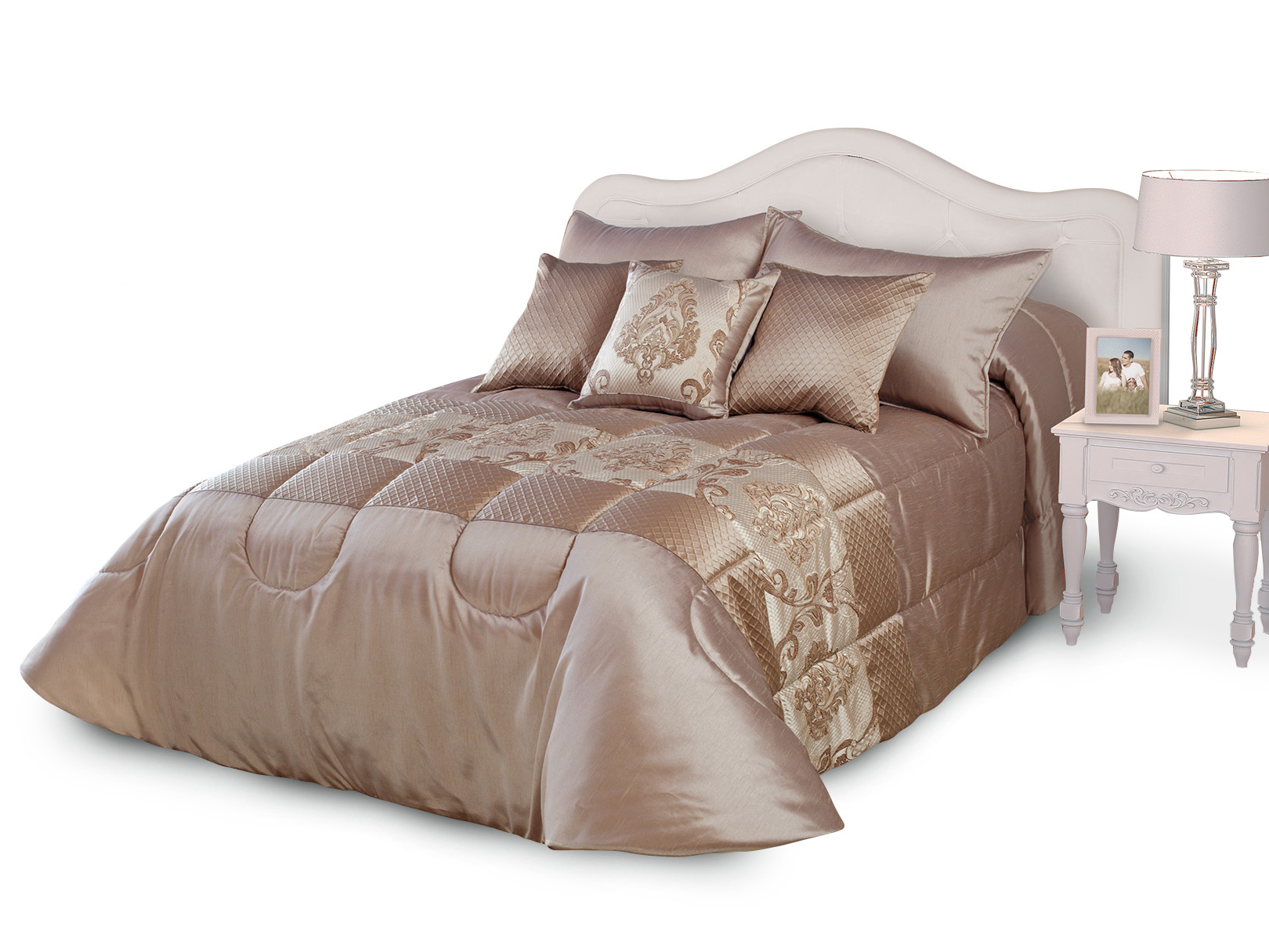 Edrecolcha Dormireal King Size Niza color Dorado