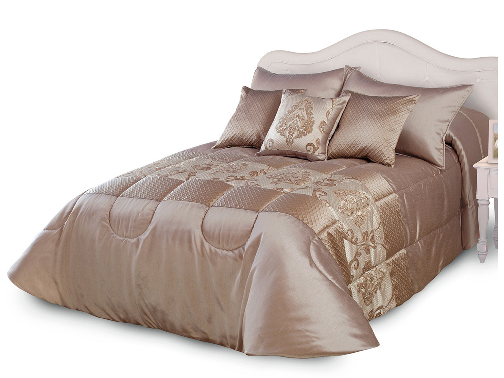 Edrecolcha Dormireal Niza color Dorado Claro Queen Size