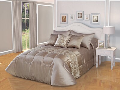Foto 3 | Edrecolcha Dormireal Niza color Dorado Claro Queen Size