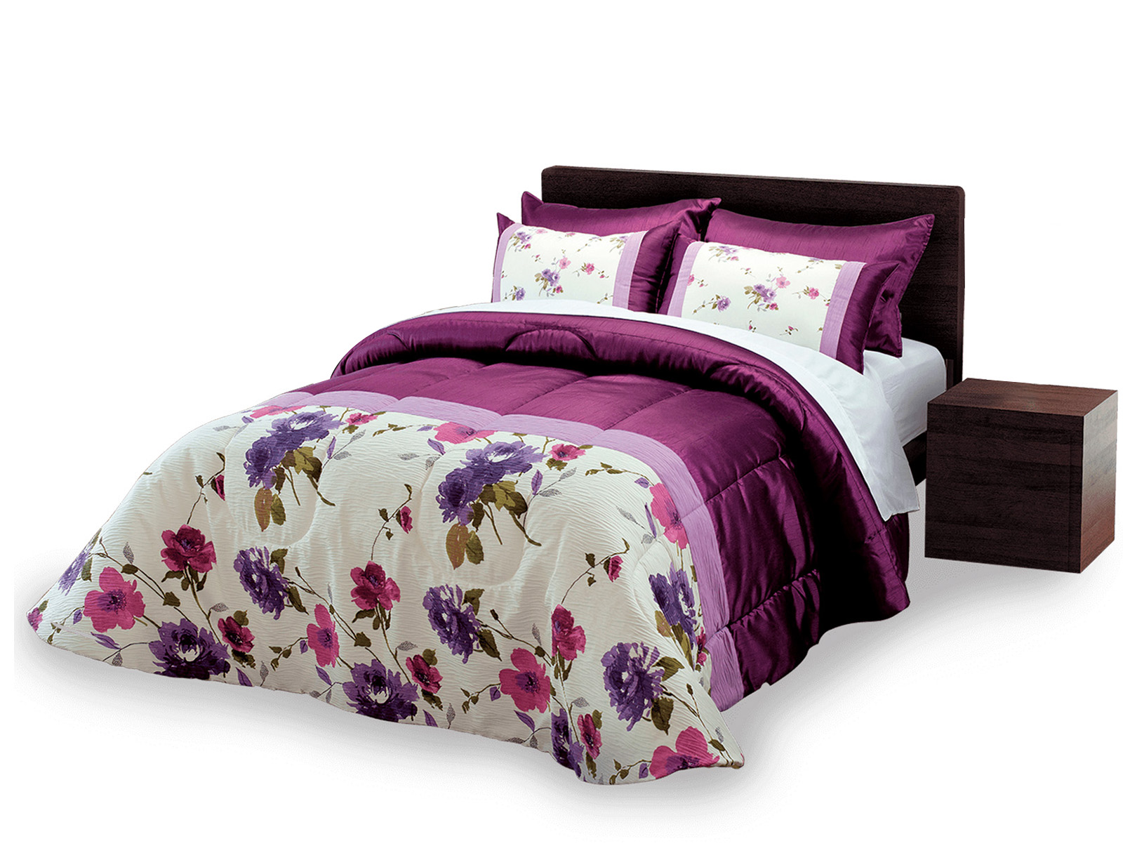 Edrecolcha Dormireal Venecia color Morado Matrimonial