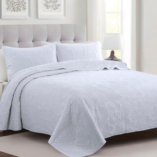 Foto 2 | Edredón con Fundas Decorativas King Size Blanco Dos Vistas Nubella