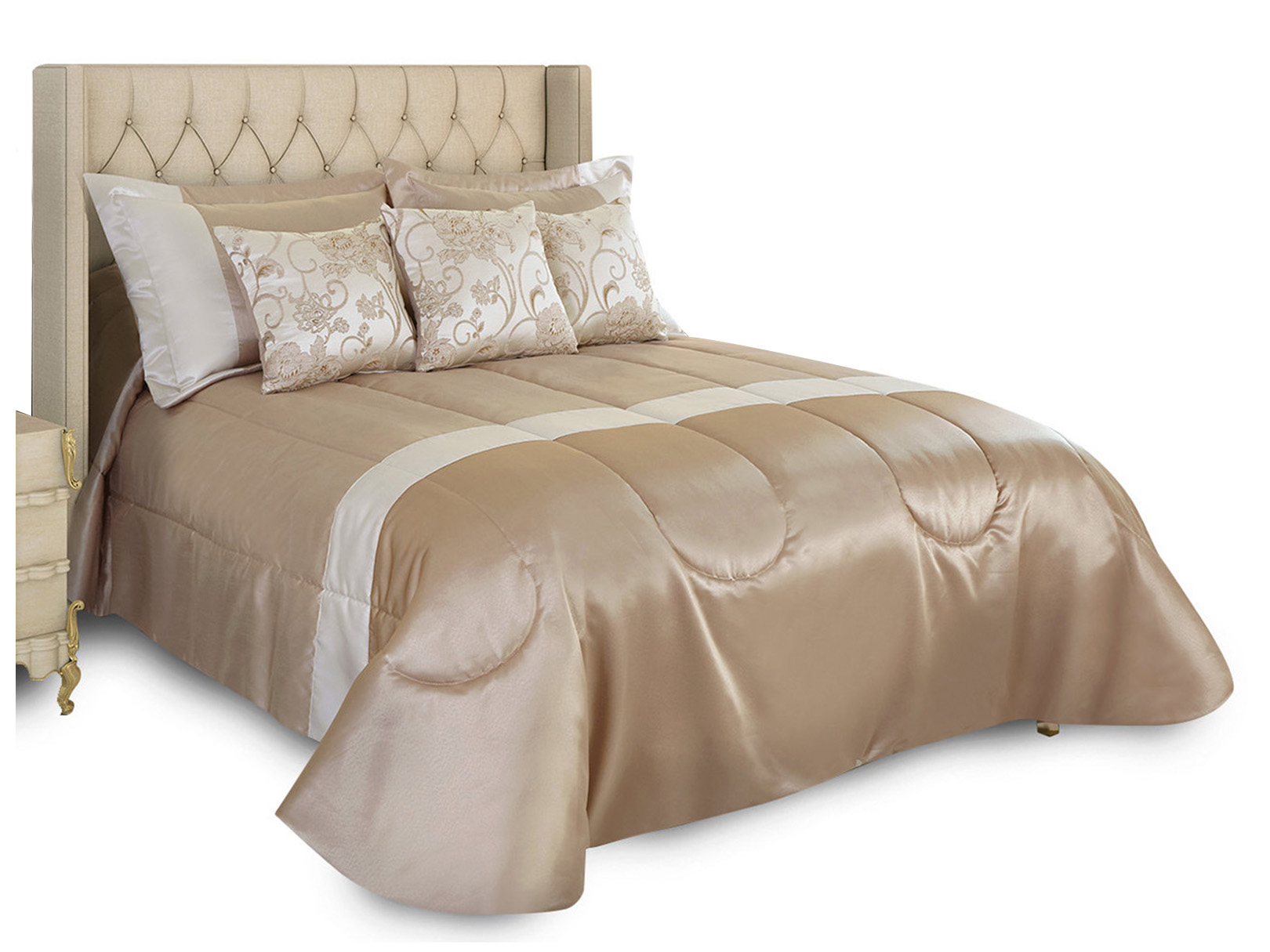 Edrecolcha Dormireal Marruecos color Dorado King Size