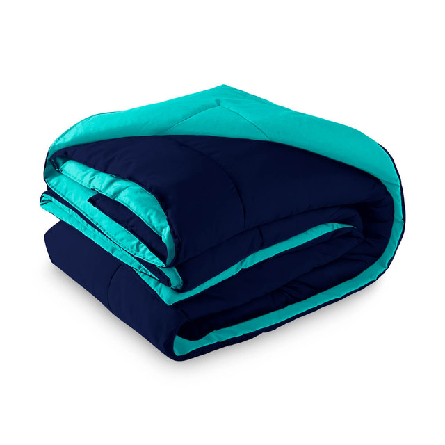 Edredón King Size Spring Air Reversible color Azul
