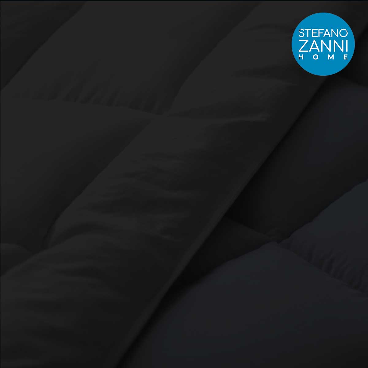 Foto 5 | Edredón Acolchado + Almohadas y Fundas Stefano Zanni Home color Negro Matrimonial - Queen Size