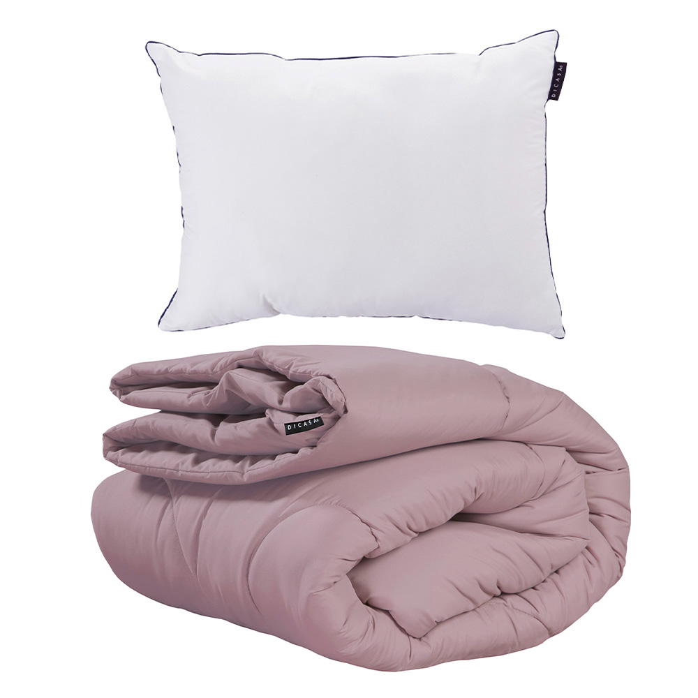 Foto 1 | Edredón Individual Dicasa Homy color Púrpura + Almohada One