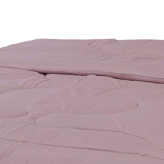 Foto 3 | Edredón Dicasa Homy color Lila King Size + Sábanas Softy Gris + Protector + 2 Almohadas