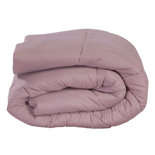 Foto 4 | Edredón Dicasa Homy color Lila King Size + Sábanas Softy Gris + Protector + 2 Almohadas