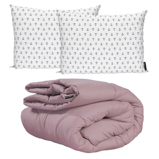 Foto 1 | Edredón Dicasa Homy color Lila King Size + 2 Almohadas