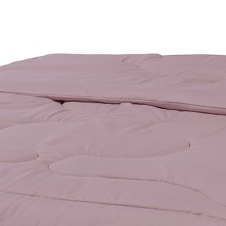 Foto 3 | Edredón Dicasa Homy color Lila King Size + Sábanas Softy Gris + 2 Almohadas 2-Pack