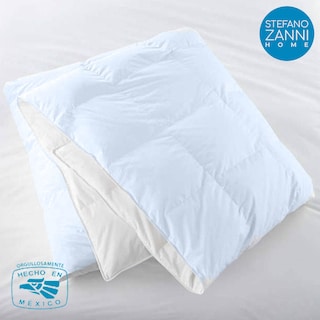 Foto 4 | Edredón Stefano Zanni Home Ultra Fresh King Size Azul-Blanco