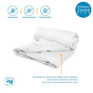 Foto 6 | Edredón Stefano Zanni Home Ultrafresh King Size Blanco