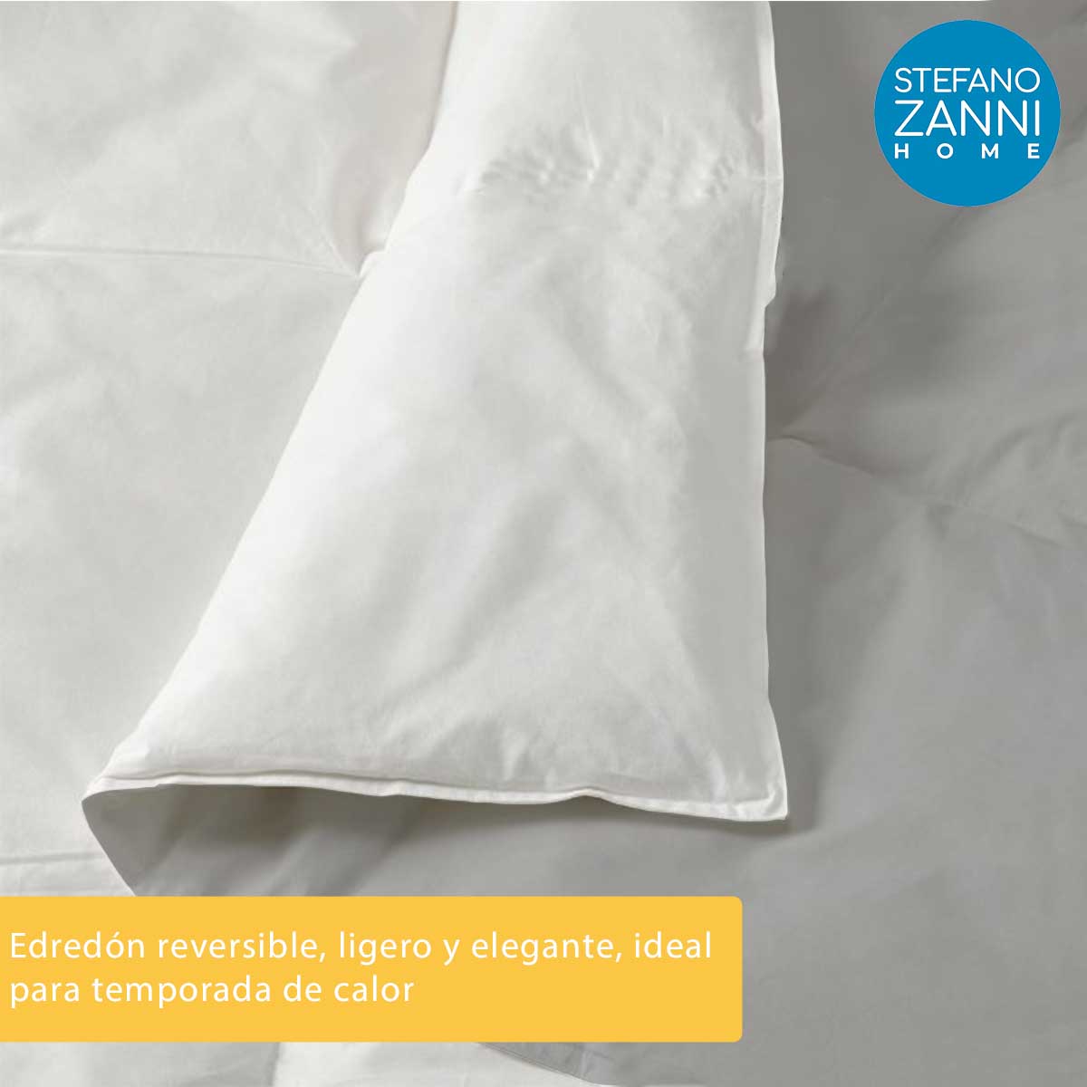 Foto 2 | Edredón Stefano Zanni Home Ultra Fresh Mat-Queen Gris-Blanco