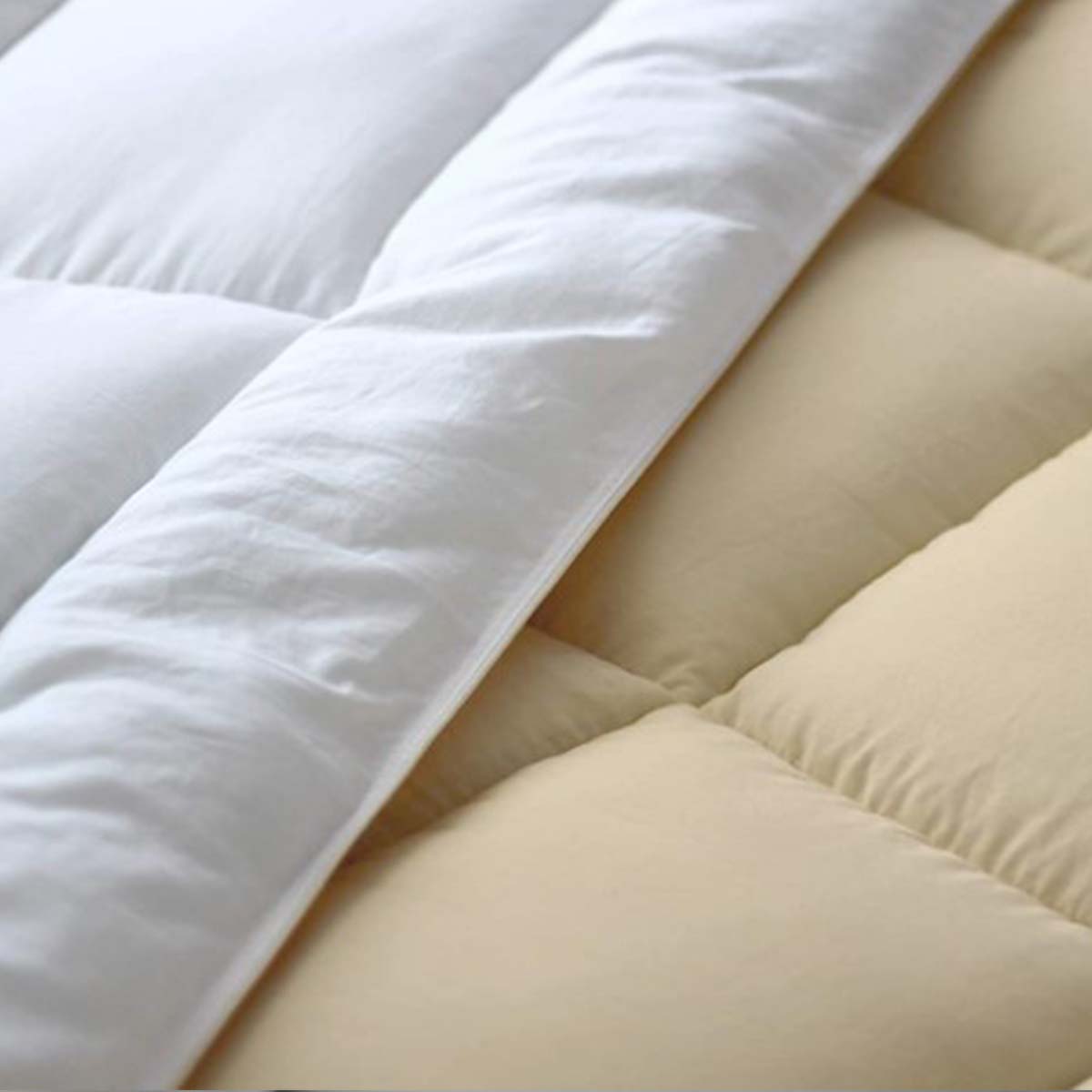 Foto 4 | Edredón Acolchado Reversible Stefano Zanni Home Matrimonial-Queen Size Ivory/Blanco