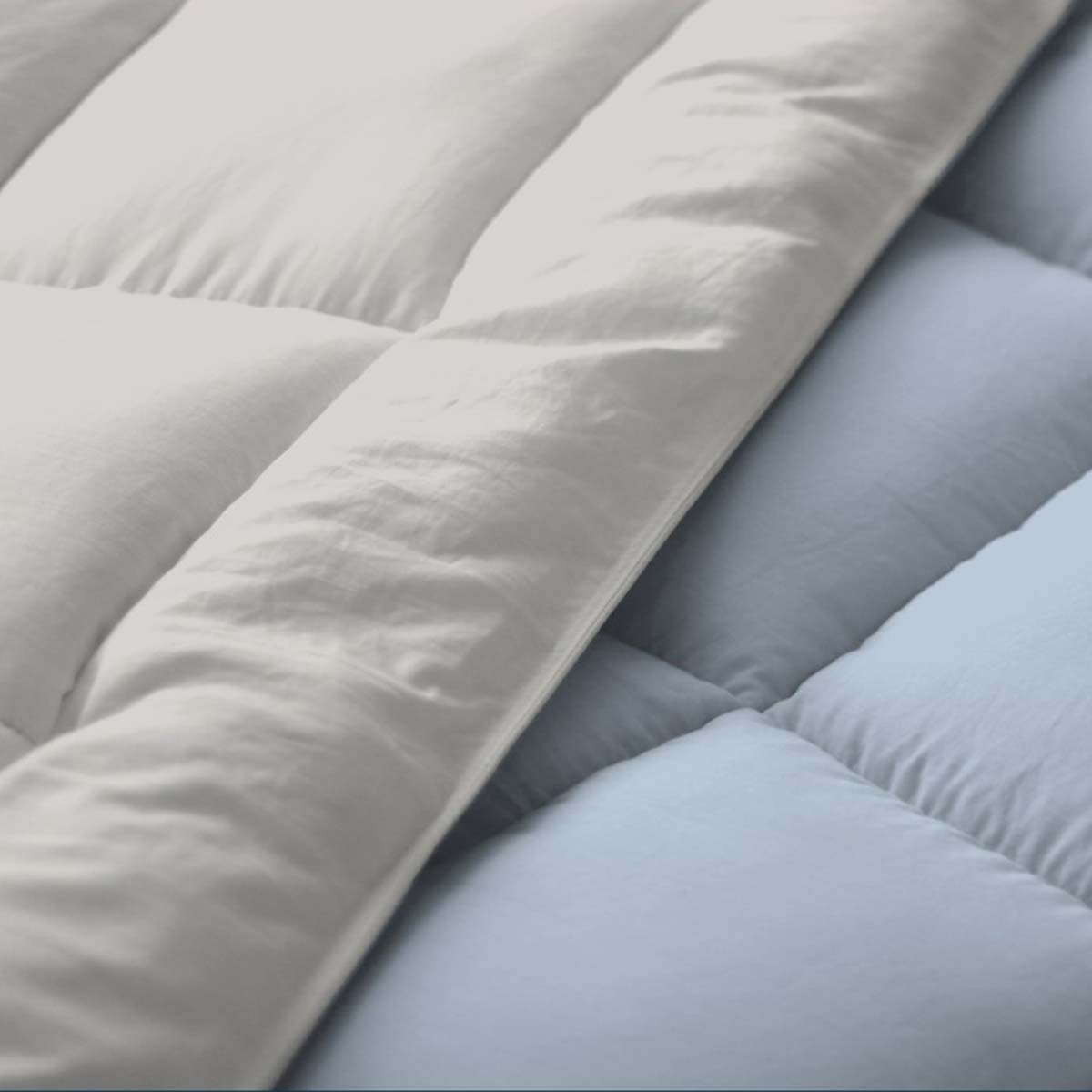 Foto 5 pulgar | Edredón Acolchado Reversible Stefano Zanni Home Matrimonial-Queen Size Azul/Gris