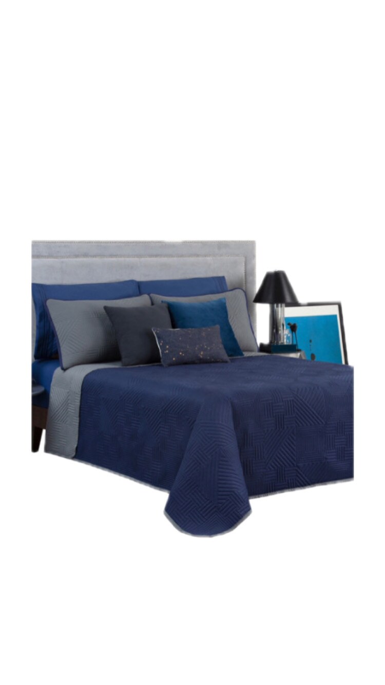 Edredón Matrimonial Doble Vista Incluye 2 Fundas Real Textil Funbu $1,933