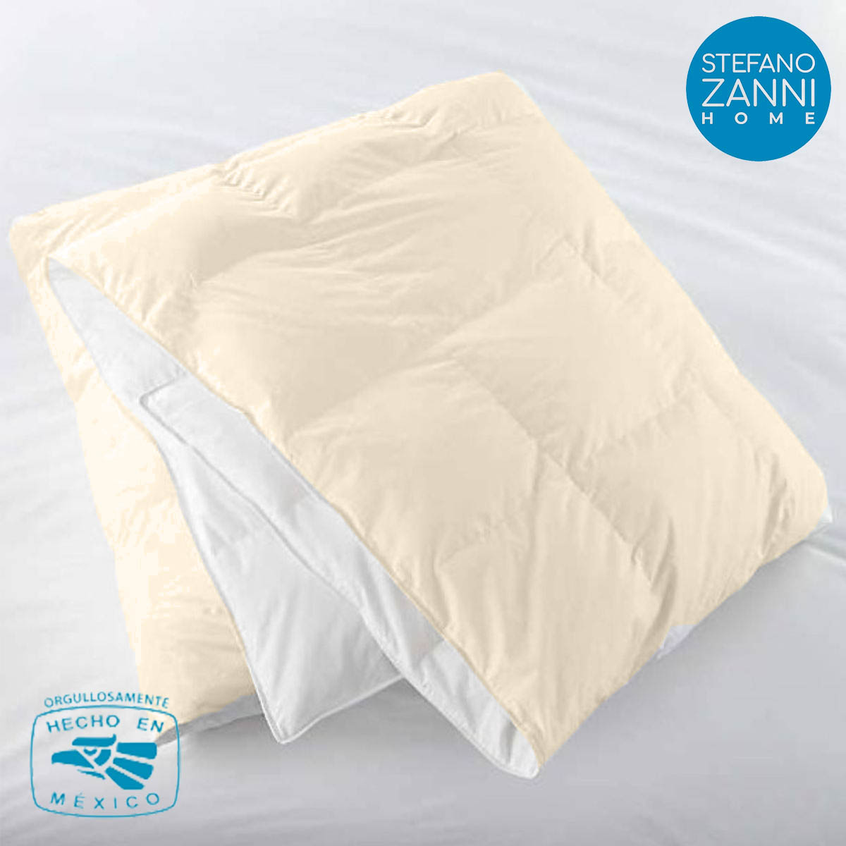 Foto 6 pulgar | Edredón Ultra Fresh Stefano Zanni Home Ivory/Blanco - Individual