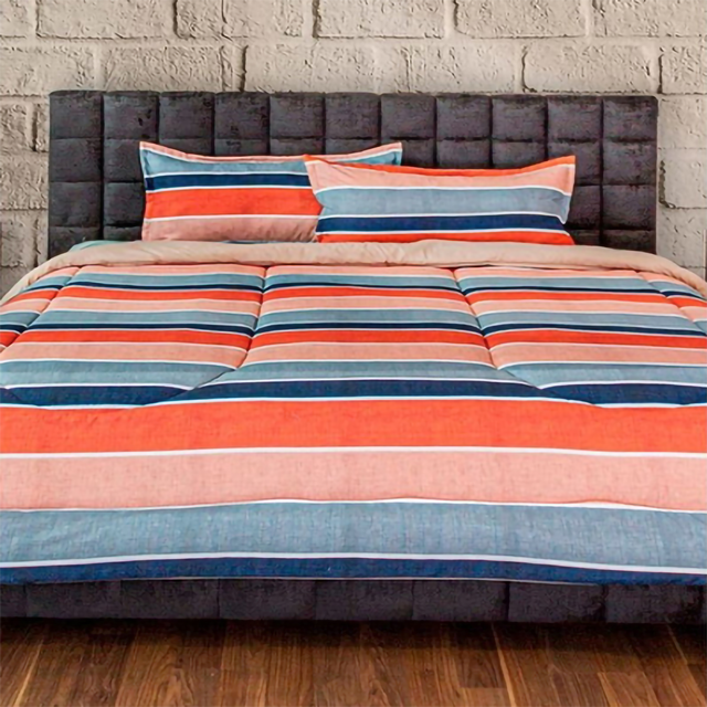 Set De Edredon Gio Multicolor King Size