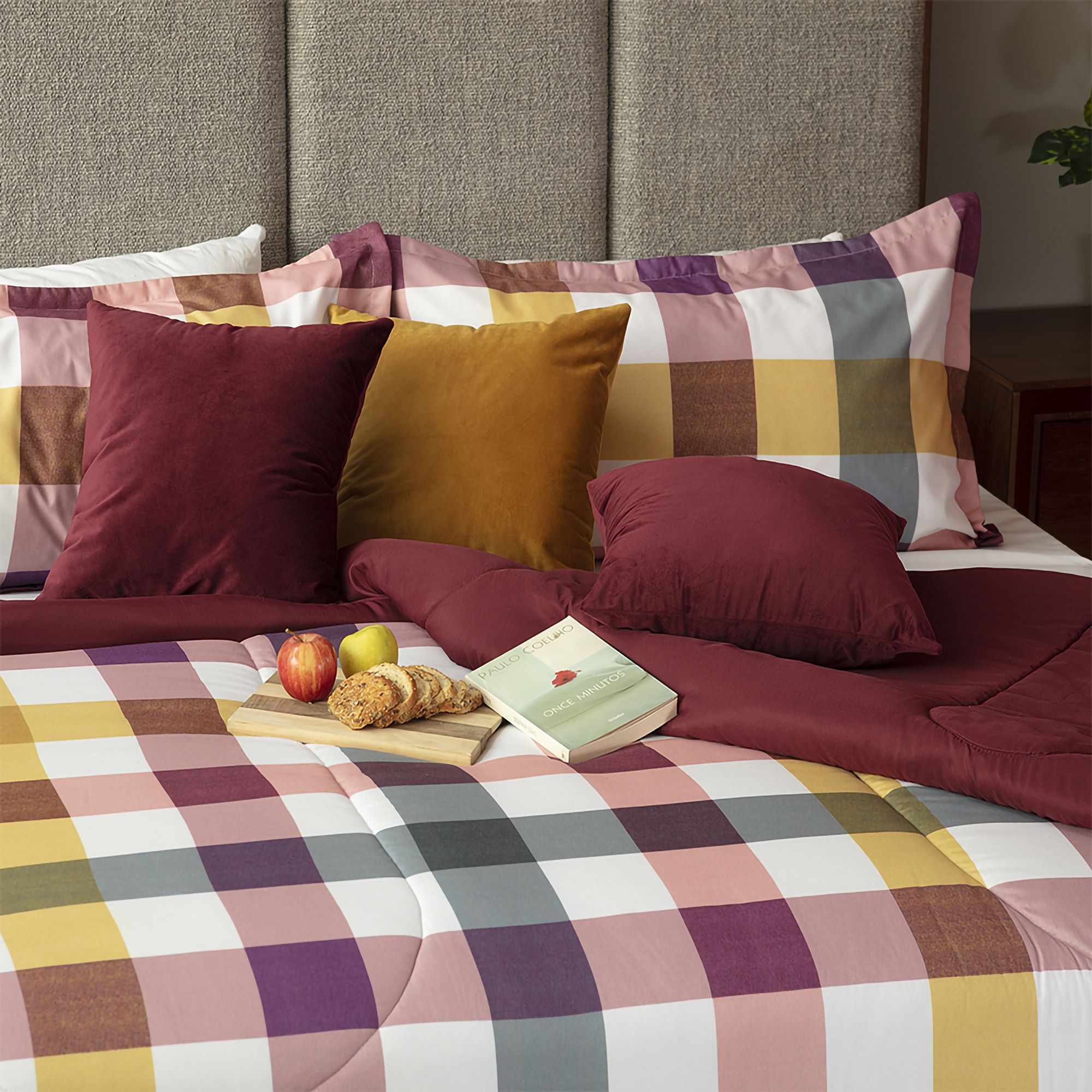 Foto 3 | Edredón Picnic Multicolor King Size