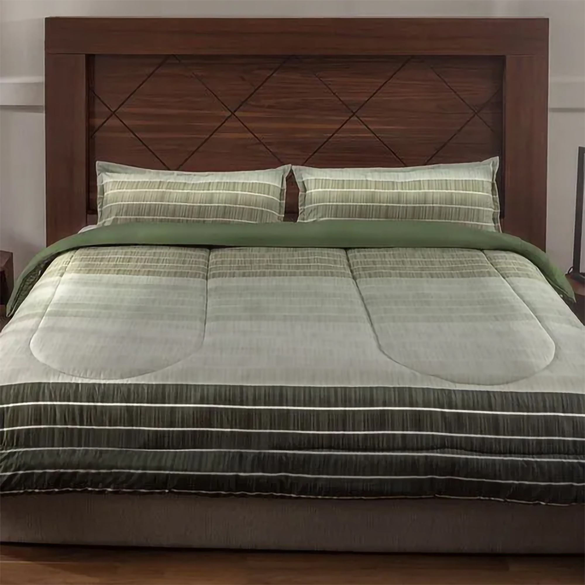 Edredón Bohemian Verde  |King Size