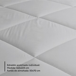 Foto 3 | Edredon Colordreams Acolchado Individual Hipoalergenico