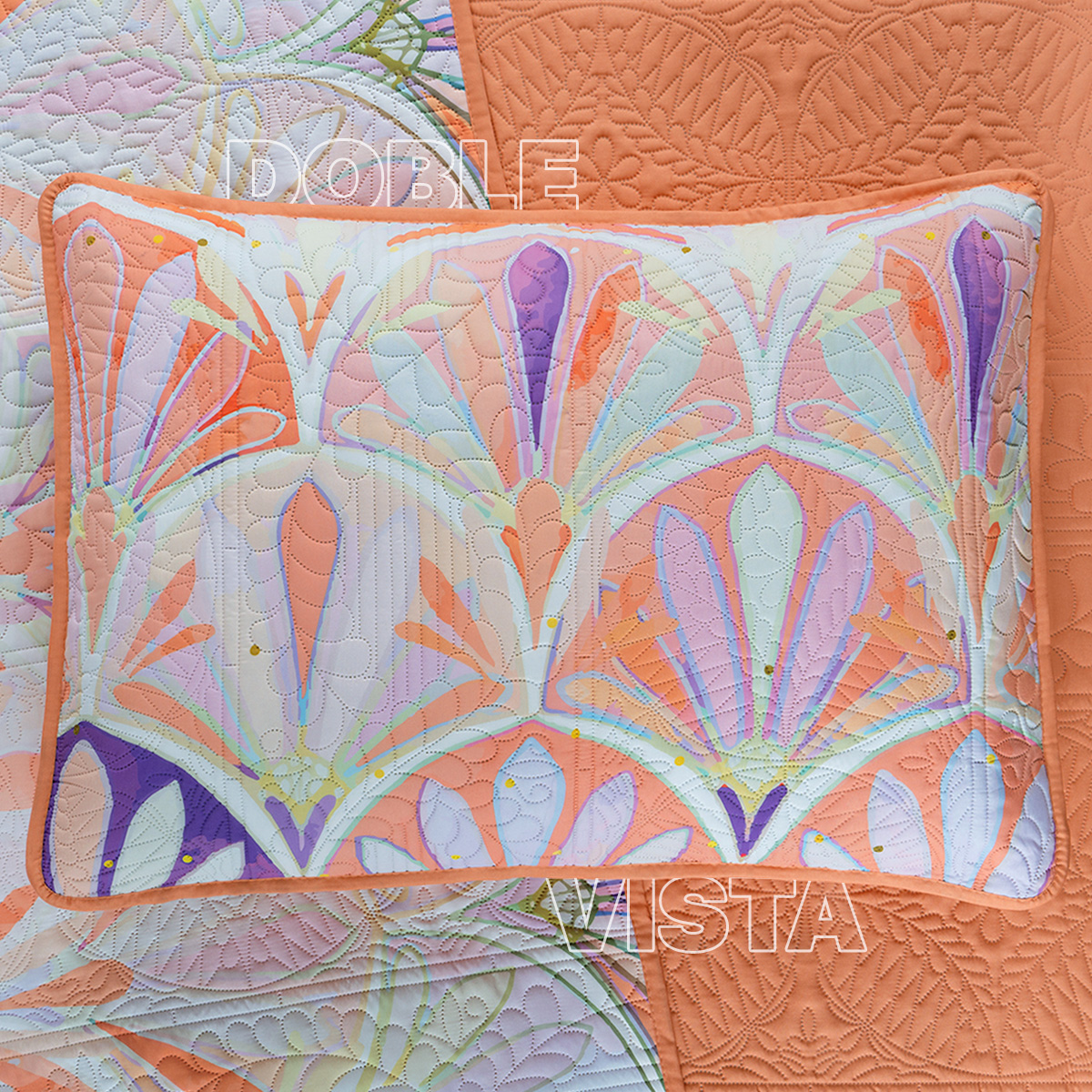 Foto 5 | Edredón Ligero Queen Size con Fundas de Almohada Real Textil Pinsonic Doble Vista Santana
